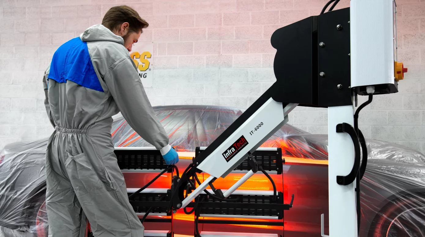 Infratech online curing lamp