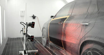 Watch the Process of How an Infrared Curing Lamp Is Used